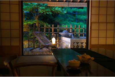 夕食の時間まで、和室のお部屋でのんびりと過ごす